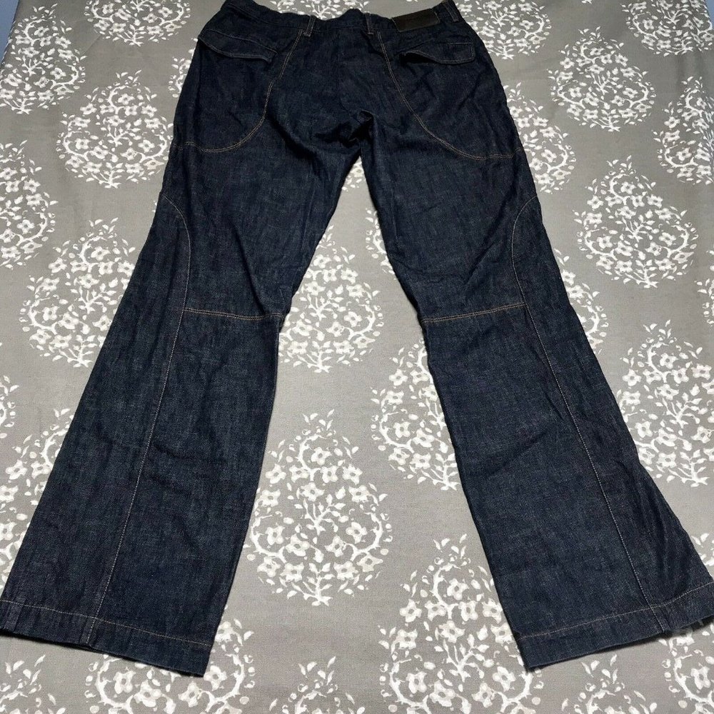 Cerruti 1881 Darkwash Jeans 33x33.5 Zipper Pockets